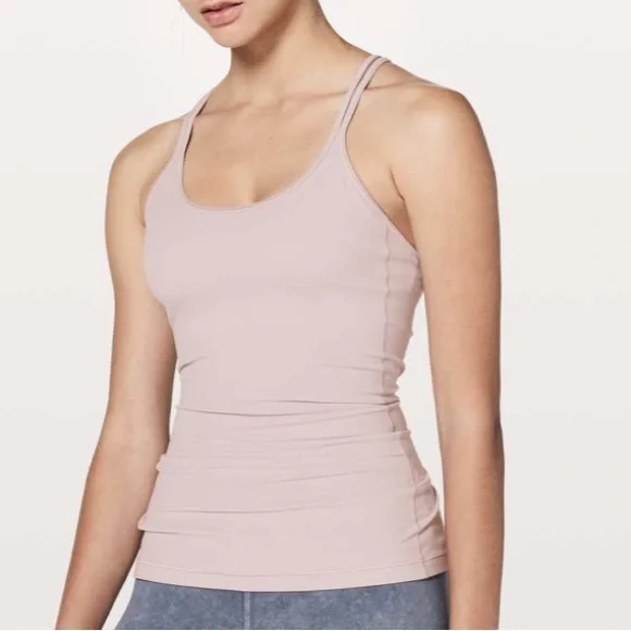 lululemon athletica Smoky Blush Free To Be Tank - nulu - Picture 1 of 5